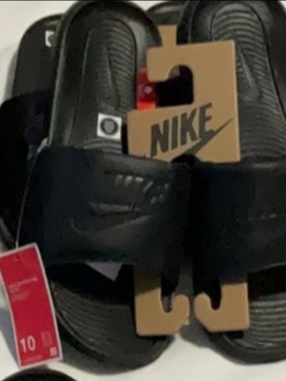 Nike Victori One Black Slide Sandals